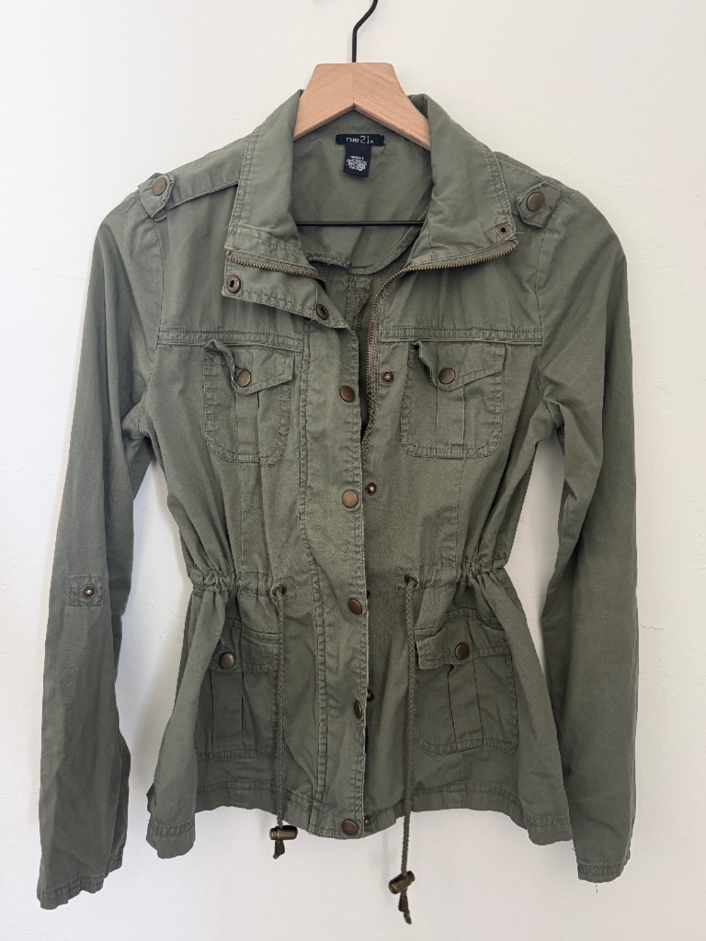 Olive Green Army Jacket